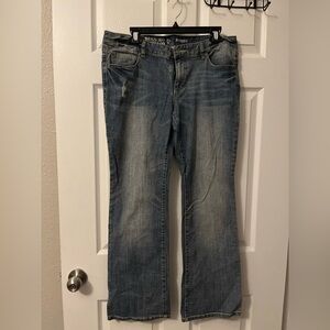 Mossimo Supply Co. Blue Boot Cut Jeans Medium Wash